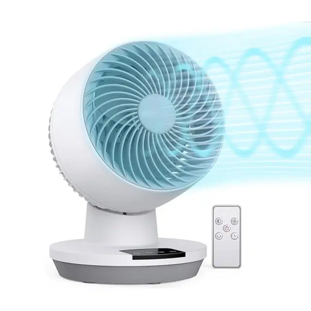 12. USB Desk Fan & Heater