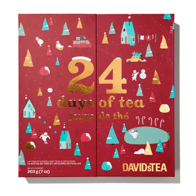 DAVIDsTEA "24 Days of Tea"