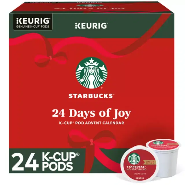 Starbucks 24 Days of Joy K-Cup Advent