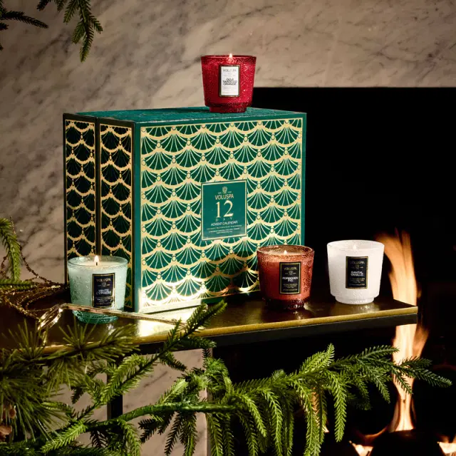 Voluspa 12-Day Candle Advent (Japonica/Holiday)