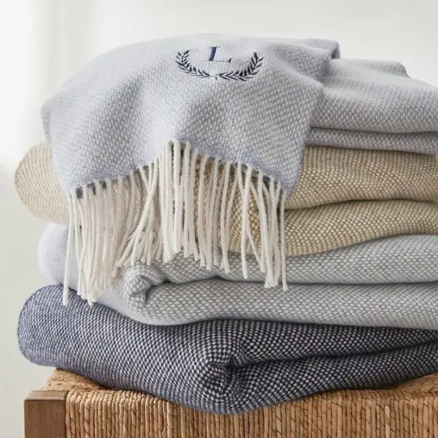 14. Cashmere Throw Blanket