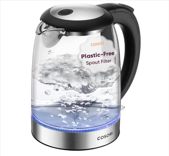 COSORI 1.7L Electric Kettle (Speed‑Boil)