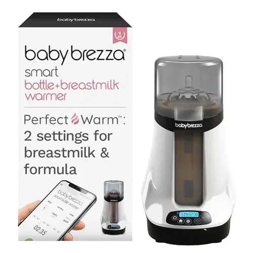 5. Baby Brezza Smart Bottle Warmer (Bluetooth Connected)