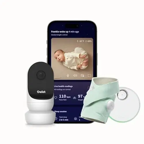 4. Owlet Dream Sock Smart Wearable Baby Monitor