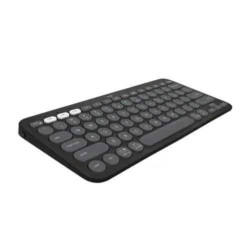 8. Logitech Pebble Keys 2 K380s Bluetooth Keyboard