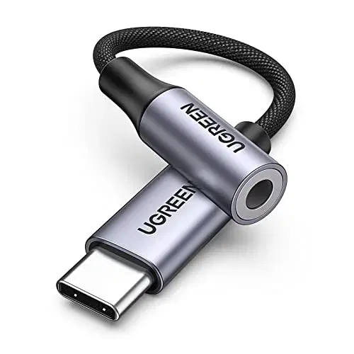 5. UGREEN USB-C to 3.5mm Headphone Adapter
