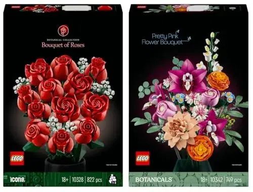 9. LEGO Botanical Collection Rose Bouquet (10328)