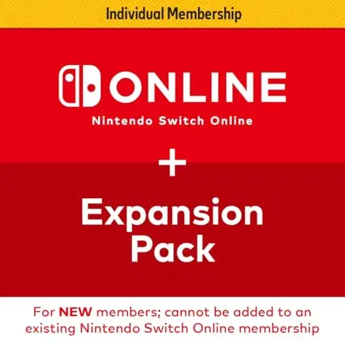 2. Nintendo Switch Online + Expansion Pack (12-Month Individual Membership) Digital Code