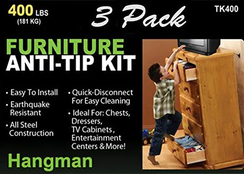 7. Simple Mount Furniture Anti-Tip Kit