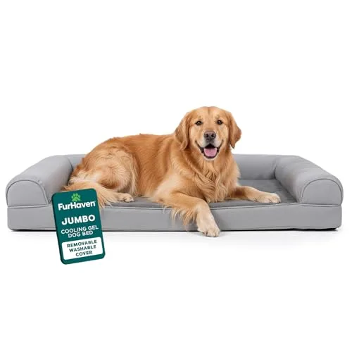20. Furhaven Orthopedic Sofa-Style Dog Bed (Furhaven)