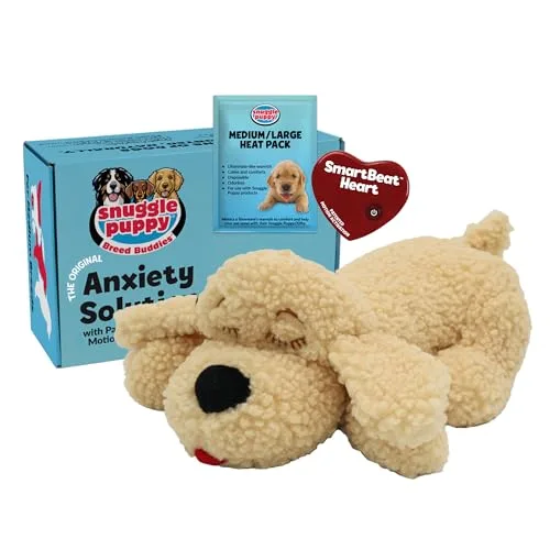 17. Snuggle Puppy Heartbeat Stuffed Toy (SmartPetLove)