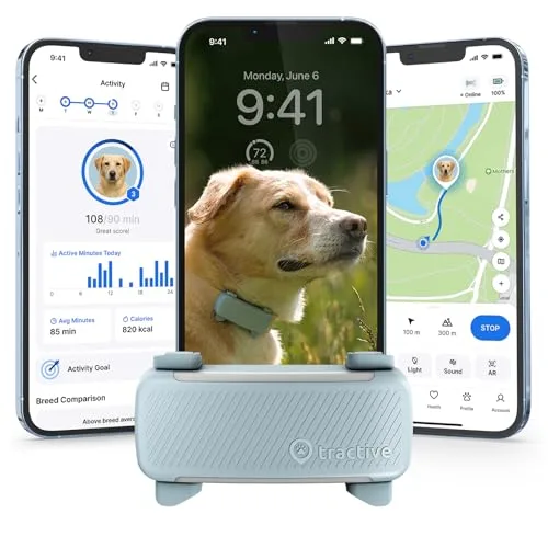 4. Tractive GPS Dog LTE Tracker (Tractive)