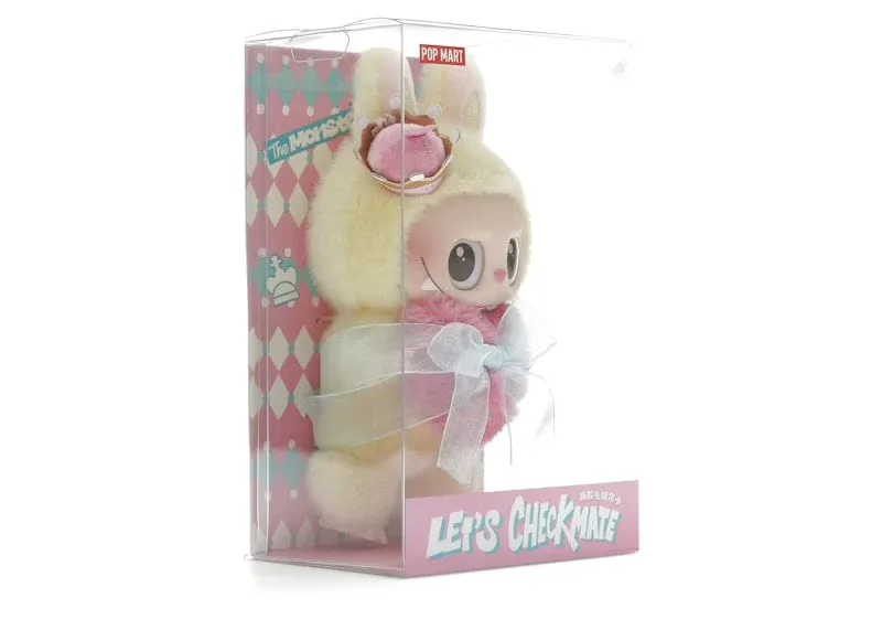 6. POP MART THE MONSTERS Exciting Macaron Series Vinyl Plush Pendant (Toffee)