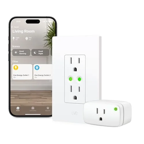 9. Eve Energy (Matter) Smart Plug & Power Meter (Thread)