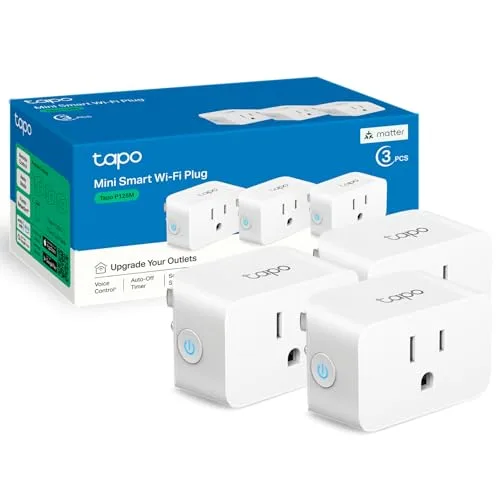 7. TP-Link Tapo P125M Mini Smart Wi-Fi Plug (Matter)