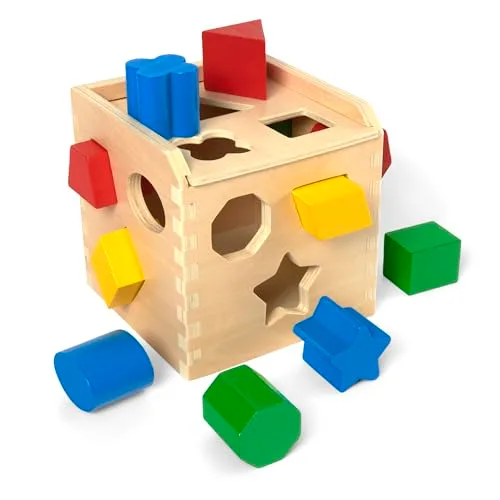 4. Melissa & Doug Shape Sorting Cube