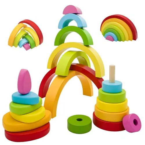 15. Grimm's Rainbow Stacker