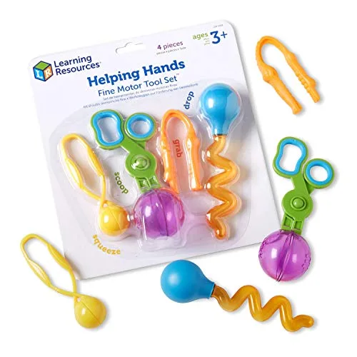 10. Learning Resources Helping Hands Fine Motor Tool Set