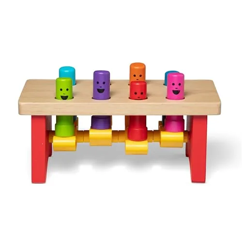 11. Melissa & Doug Deluxe Pounding Bench