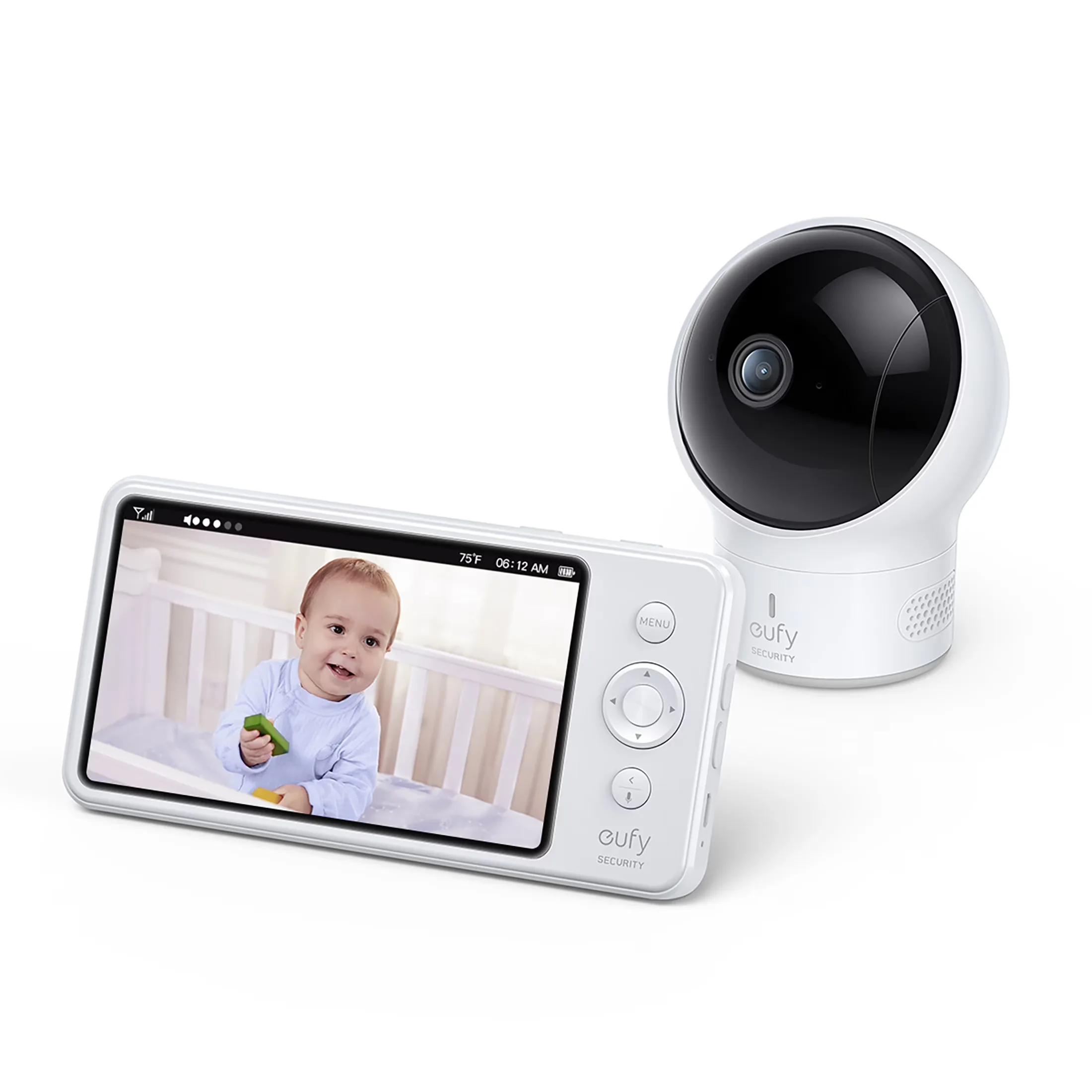 8. Eufy SpaceView Pro Baby Monitor