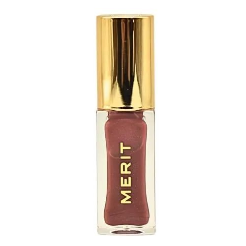 8. Merit Shade Slick Hydrating Tinted Lip Oil