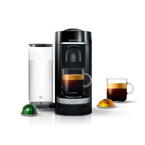 6. Nespresso VertuoPlus Deluxe Coffee and Espresso Machine by De'Longhi