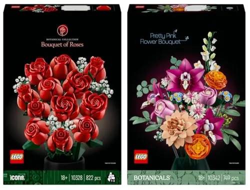 9. LEGO Botanical Collection Rose Bouquet (10328)