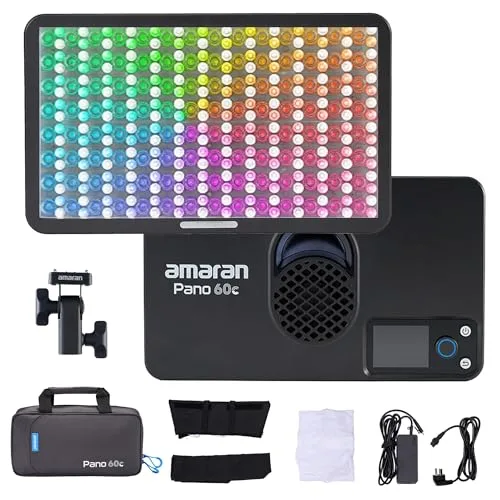 11. Aputure Amaran Pano 60c RGB LED Panel