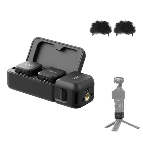 5. DJI Mic 3 (2 TX + 1 RX + Charging Case) Wireless Microphone Kit