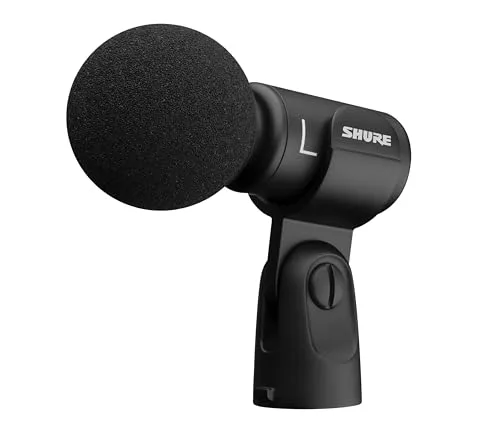 9. Shure MV88 USB-C Stereo Condenser Microphone