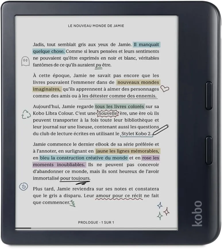 3. Rakuten Kobo Libra Colour