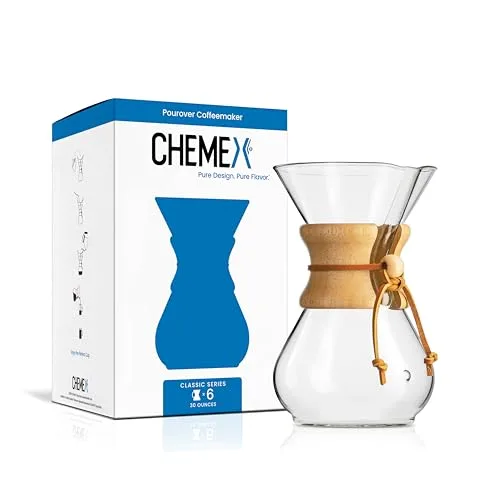 10. Chemex Classic Series 6-Cup Coffeemaker