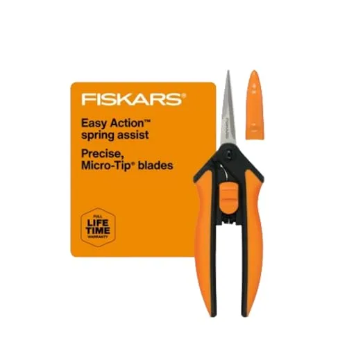 15. Fiskars Micro-Tip Pruning Snips