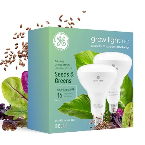 11. GE BR30 Balanced Spectrum LED Grow Light Bulb