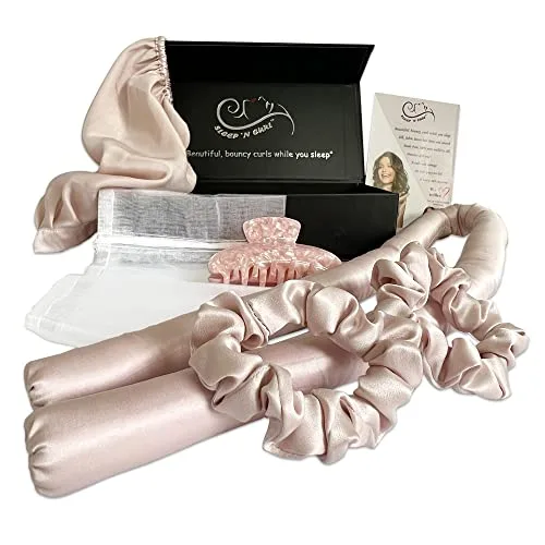 5. Silknlove Pure Silk Heatless Curler Set