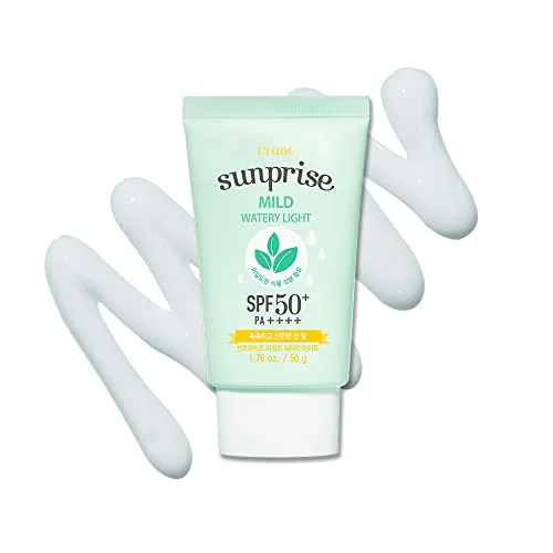 8. Etude Sunprise Mild Weightless Watery Light SPF50+ PA++++