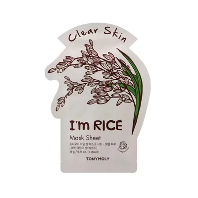 9. TonyMoly I'm Rice Sheet Mask (Single)