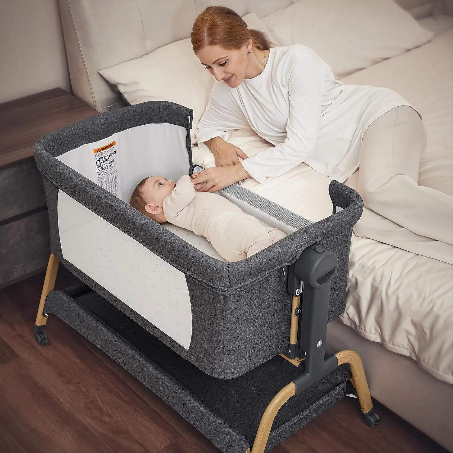 1. Baby Bassinet (Smart Sleeper)