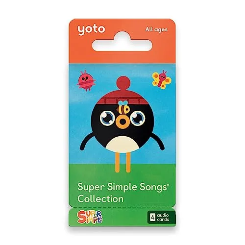 7. Yoto Starter Pack: Kids' Songs (Yoto Card Collection)
