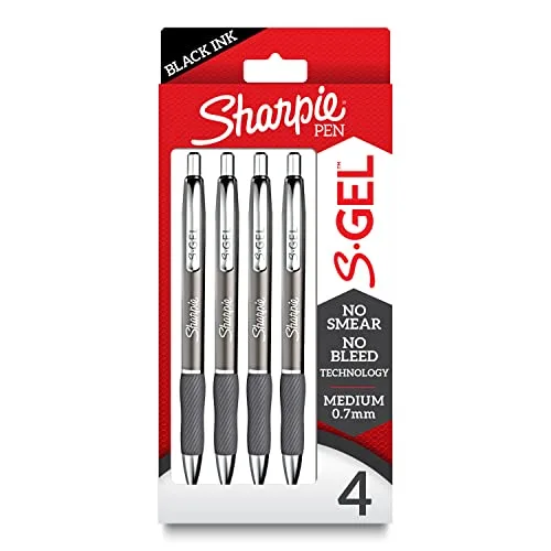 2. Sharpie S-Gel Metal Barrel Gel Pen - 0.7mm - Black