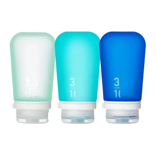 20. Humangear GoToob+ Refillable Travel Bottle Set