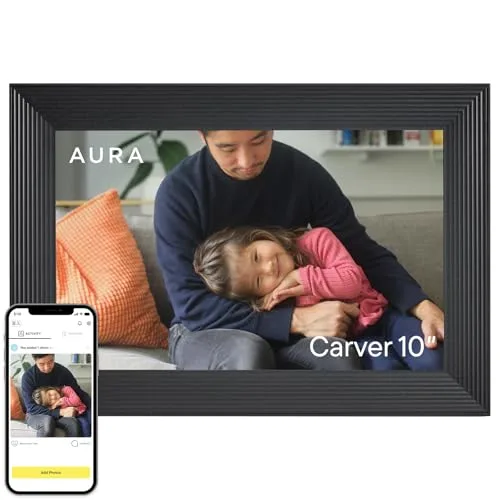 9. Aura Carver Luxe Digital Photo Frame